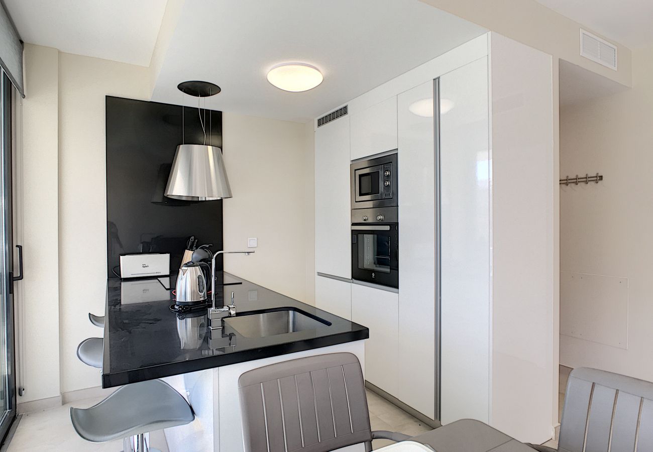Appartement in Mar de Cristal - Modern, uitzicht op het zwembad, op het zuidoosten