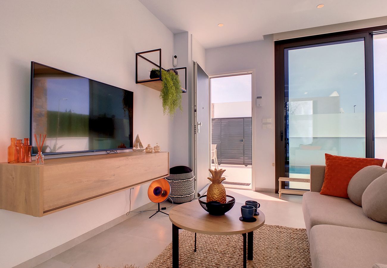 Villa in Santiago de la Ribera - Villa met privé zwembad en dakterras