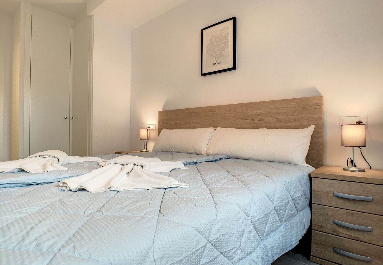 Appartement in San Pedro del Pinatar - Eigen dakterras, wifi, zwembad en kabel-tv