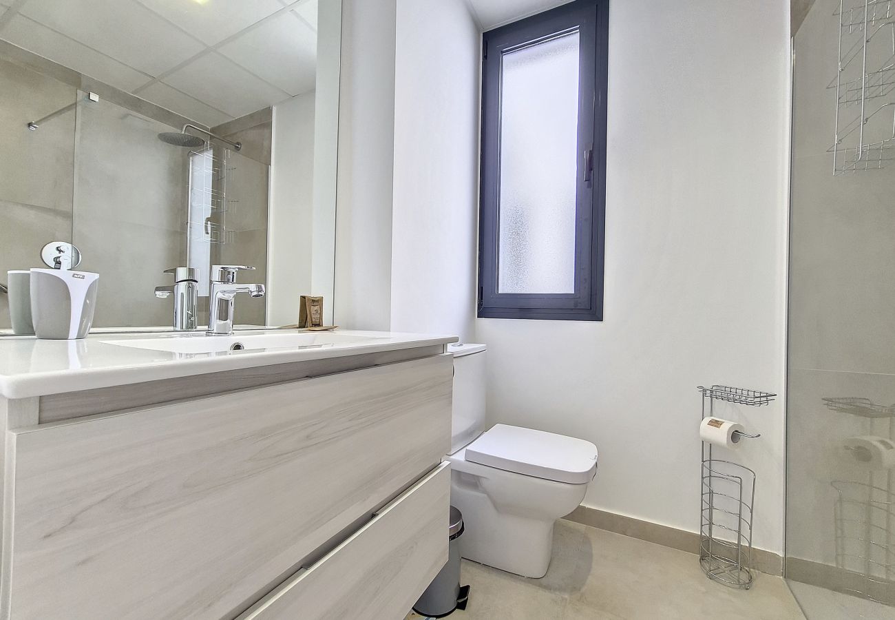 Appartement in Mar de Cristal - Penthouse met dakterras en uitzicht op het zwembad