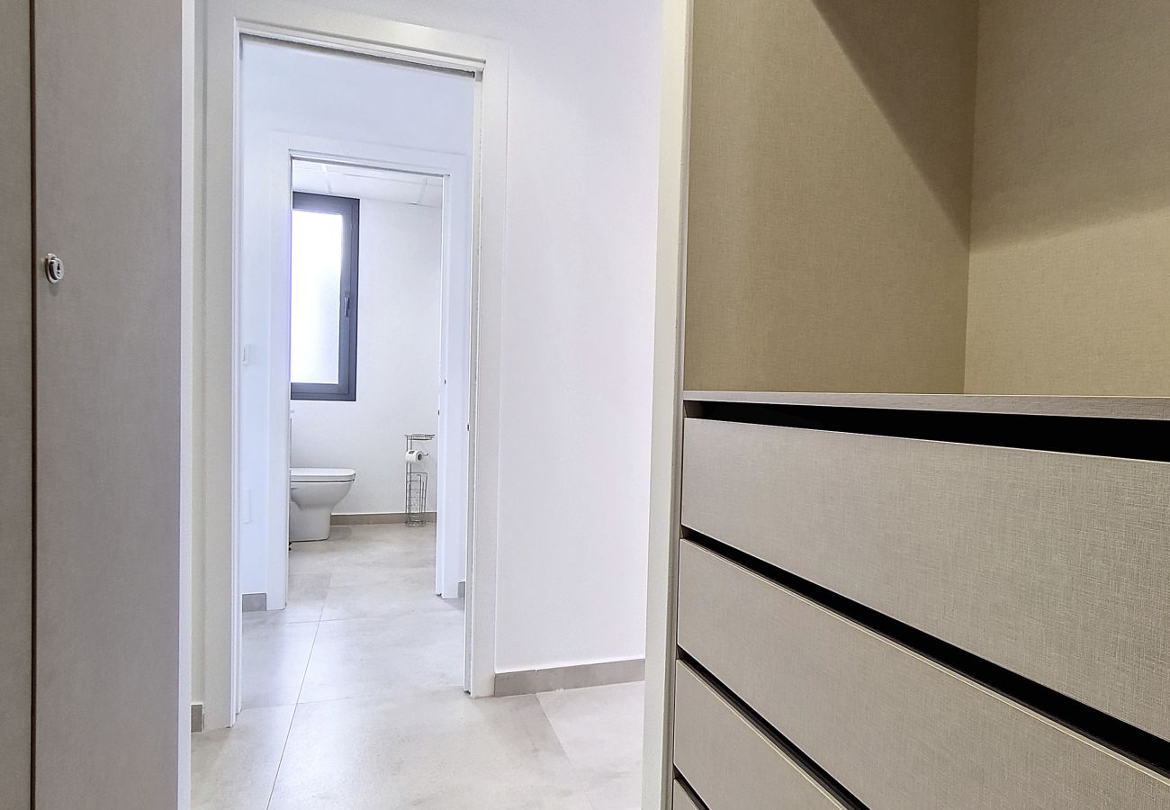 Appartement in Mar de Cristal - Penthouse met dakterras en uitzicht op het zwembad