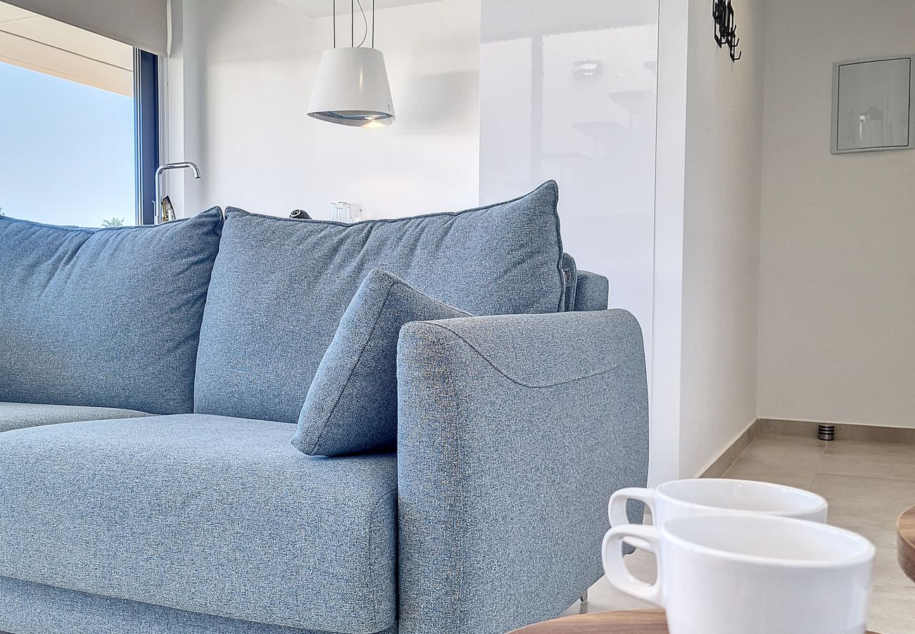 Appartement in Mar de Cristal - Penthouse met dakterras en uitzicht op het zwembad