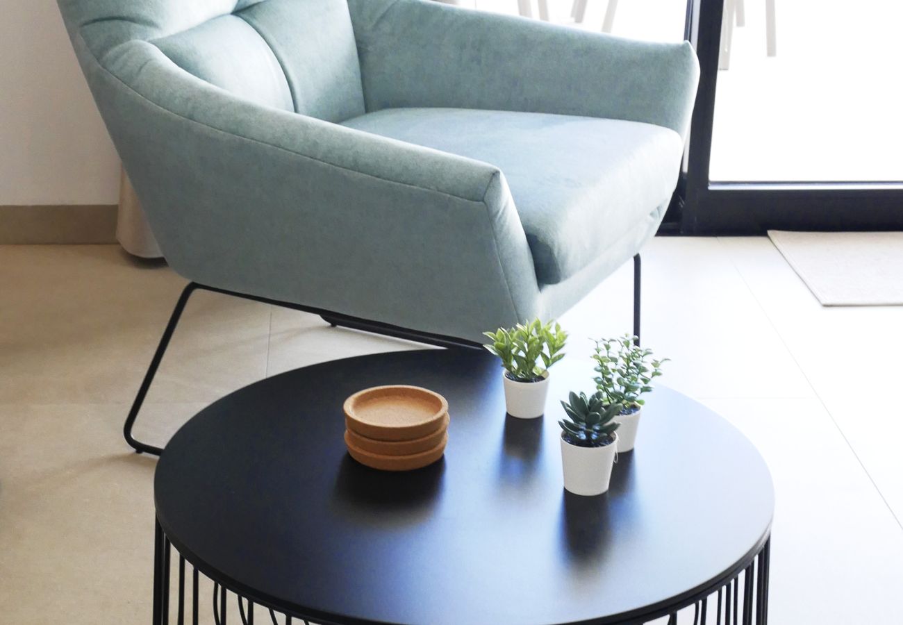Appartement in Mar de Cristal - Appartement aan het zwembad met terras, parkeerplaats en WiFi