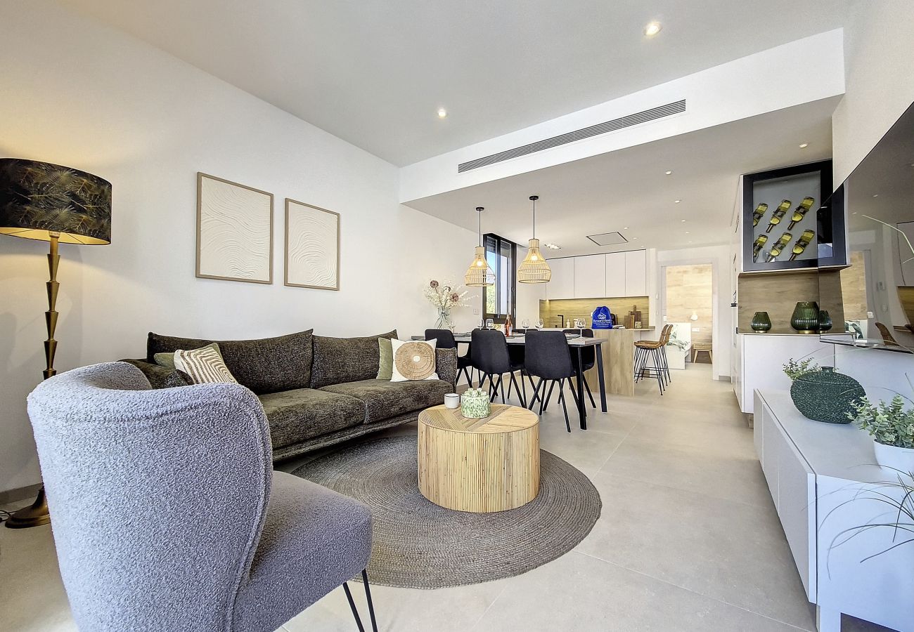 Appartement in San Pedro del Pinatar - Penthouse-appartement met zwembad, parkeerplaats en WiFi