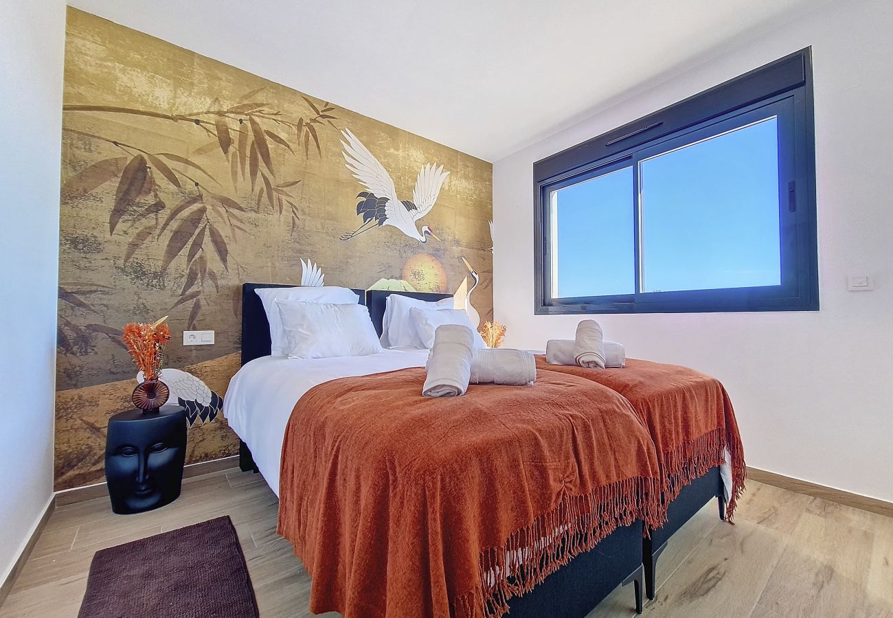 Appartement in San Javier - Appartement met groot balkon en uitzicht op het zwembad