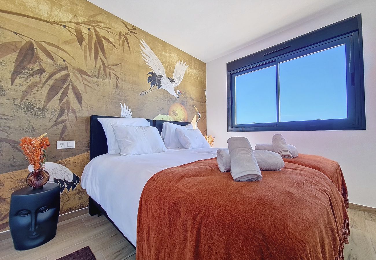 Appartement in San Javier - Appartement met groot balkon en uitzicht op het zwembad
