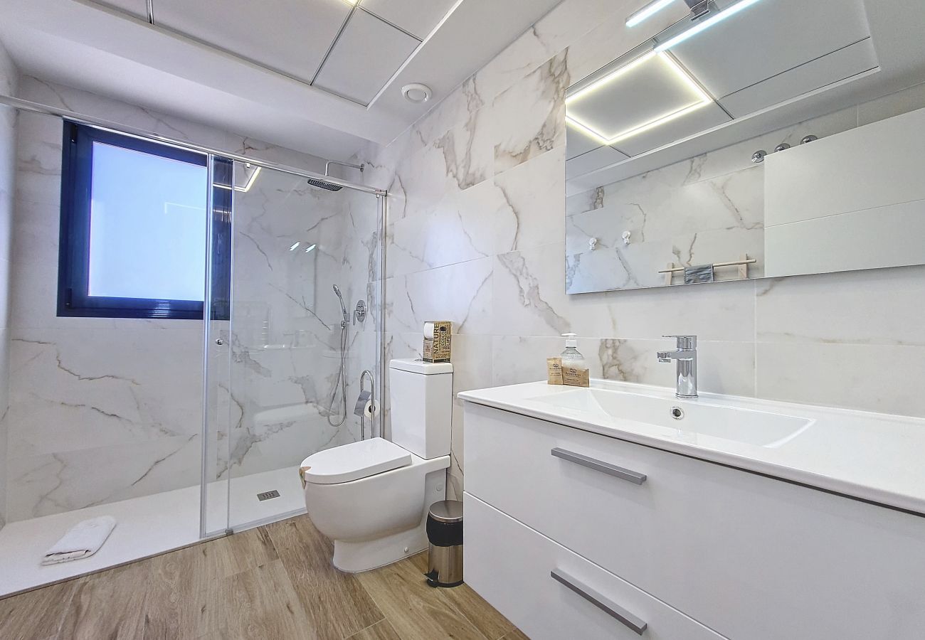 Appartement in San Javier - Appartement met groot balkon en uitzicht op het zwembad