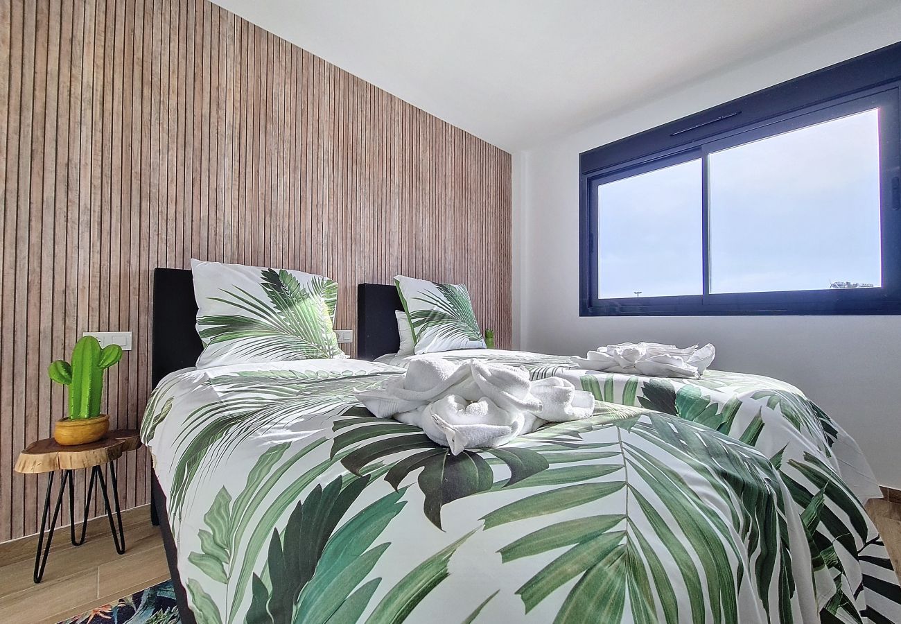 Appartement in San Javier - Appartement met groot balkon en uitzicht op het zwembad