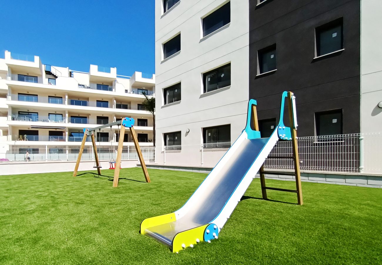 Appartement in San Javier - Appartement met groot balkon en uitzicht op het zwembad