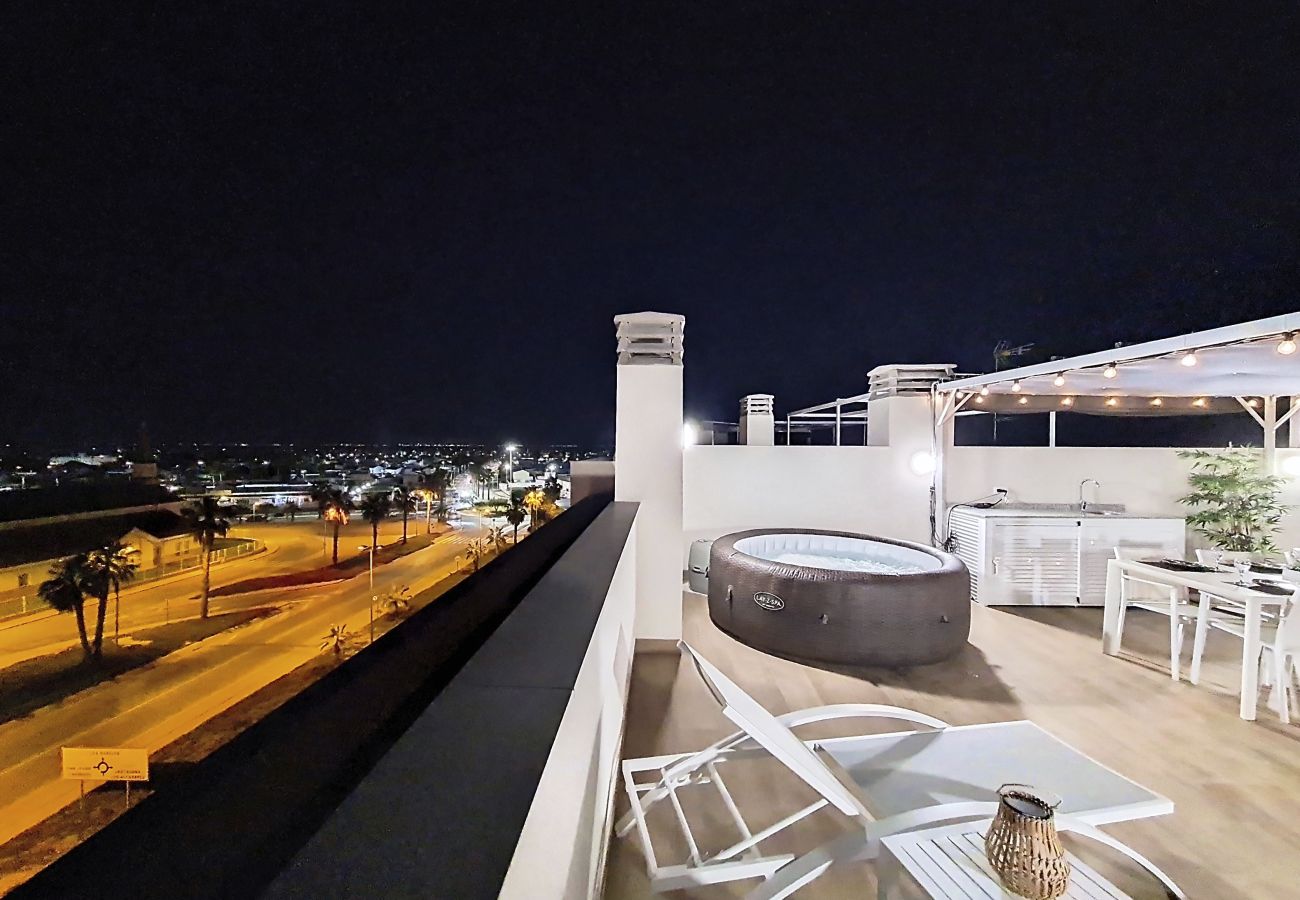 Appartement in San Javier - Penthouse met jacuzzi en dakterras