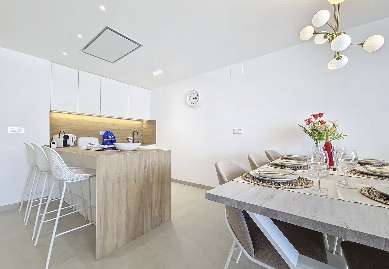 Appartement in Mar de Cristal - Appartement aan het zwembad, dicht bij het strand