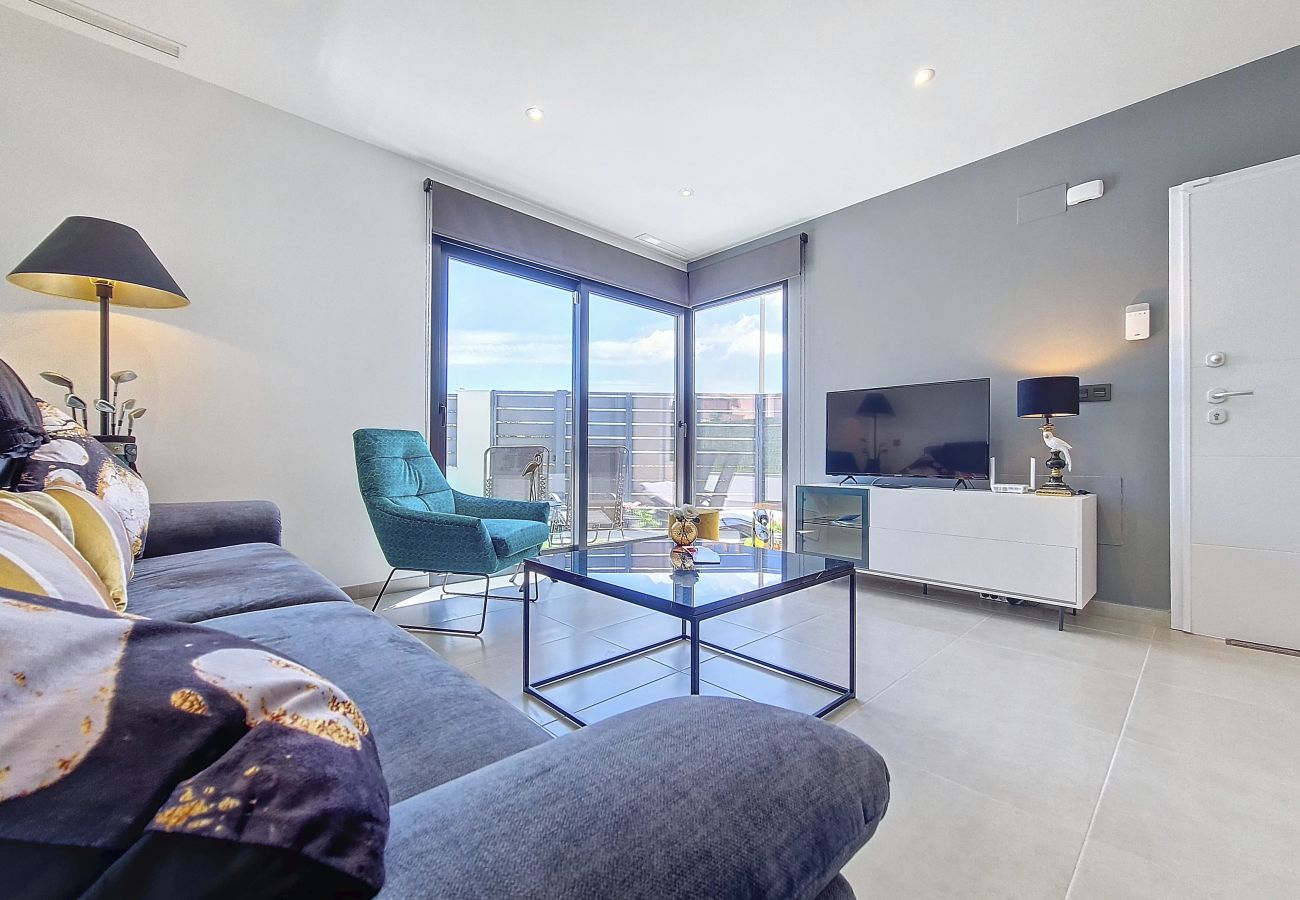 Villa in Los Alcazares - Villa met zeezicht, privézwembad en dakterras