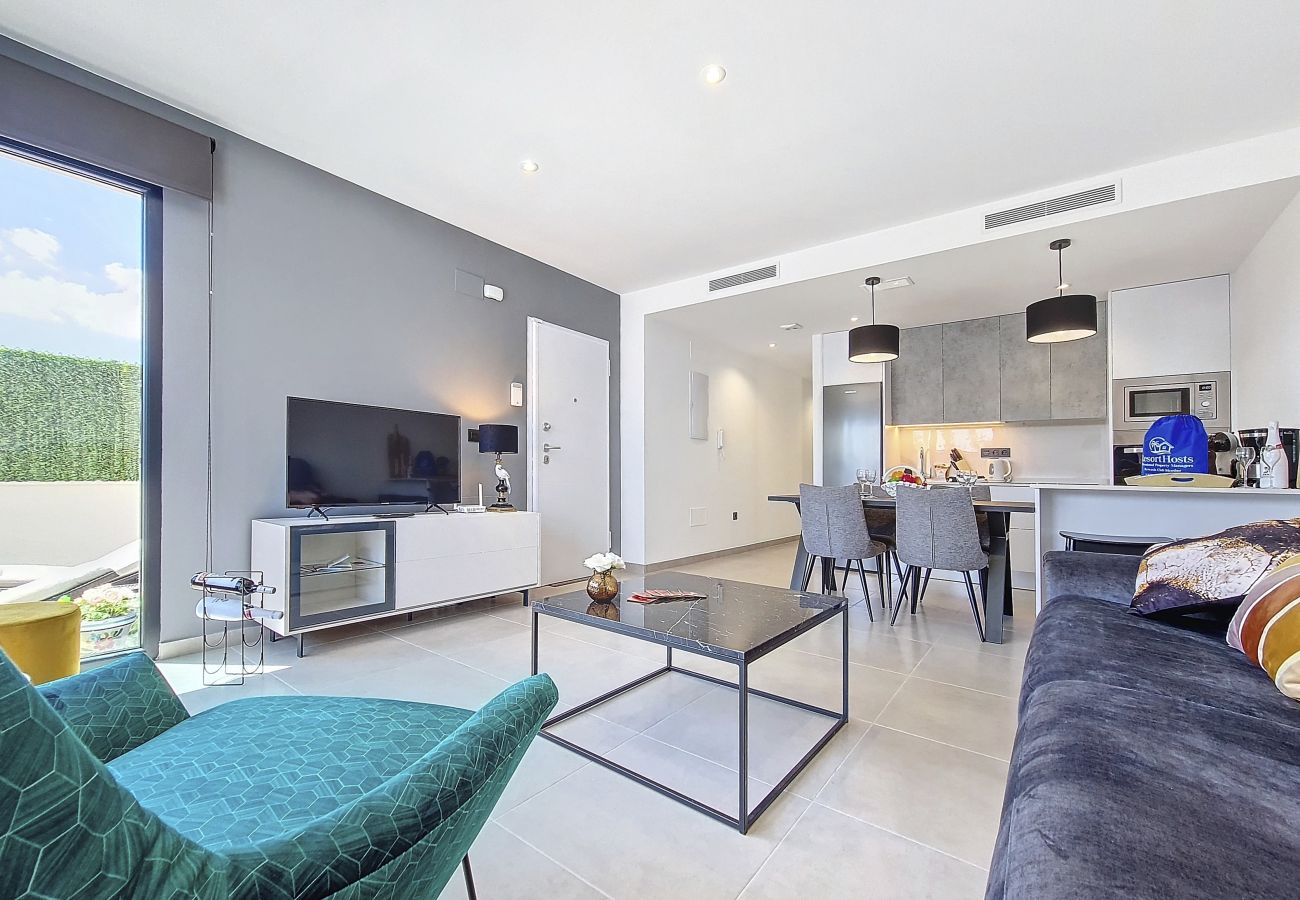 Villa in Los Alcazares - Villa met zeezicht, privézwembad en dakterras