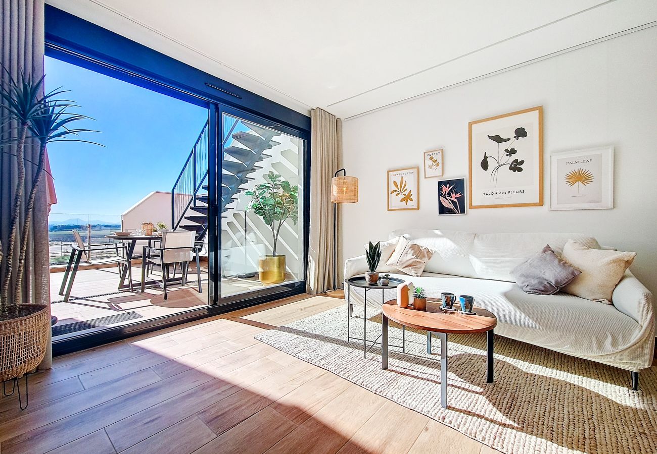 Appartement in San Javier - Penthouse met privé dakterras met jacuzzi
