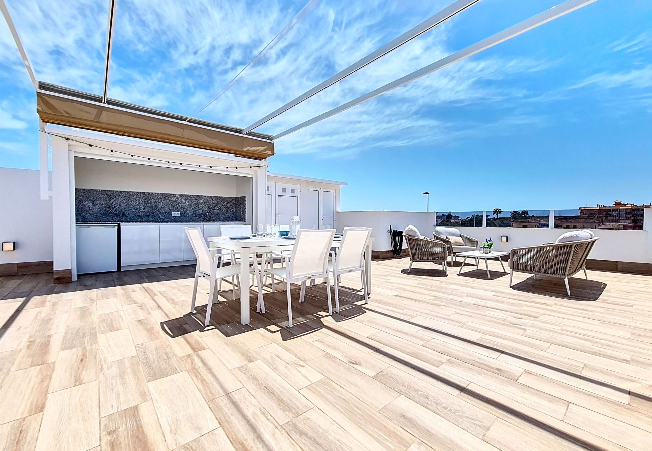Appartement in San Pedro del Pinatar - Penthouse dichtbij het strand met zwembad Appartement in San Pedro del Pinatar - Penthouse dichtbij het strand met zwembad