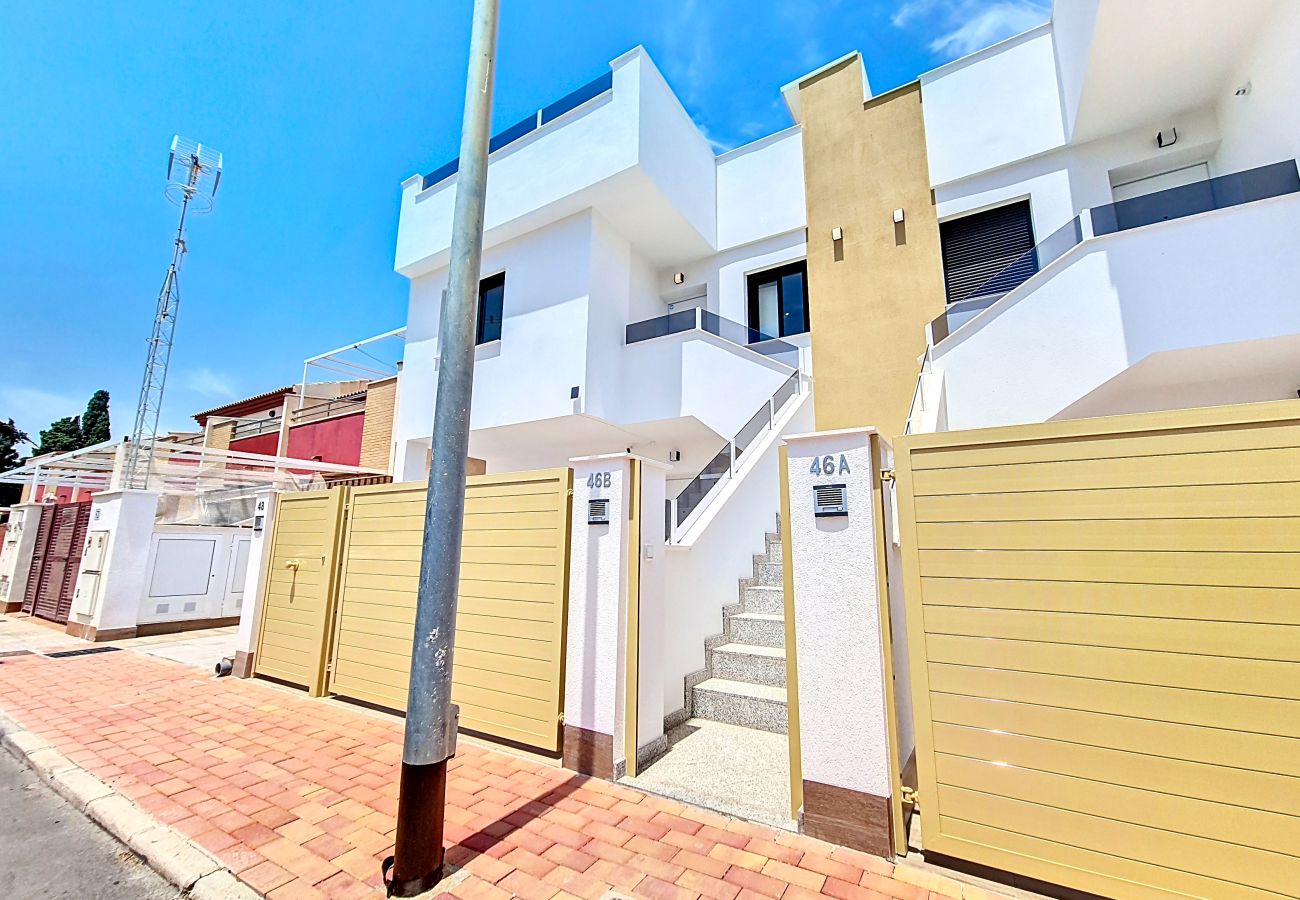 Appartement in San Pedro del Pinatar - Penthouse dichtbij het strand met zwembad Appartement in San Pedro del Pinatar - Penthouse dichtbij het strand met zwembad