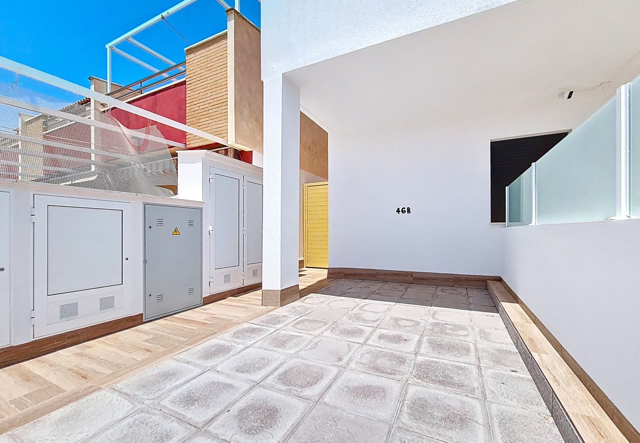 Appartement in San Pedro del Pinatar - Penthouse dichtbij het strand met zwembad Appartement in San Pedro del Pinatar - Penthouse dichtbij het strand met zwembad