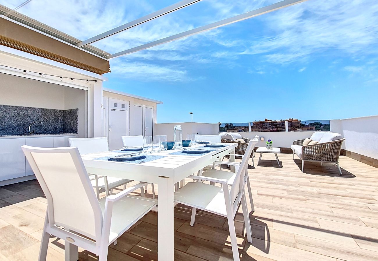 Appartement in San Pedro del Pinatar - Penthouse dichtbij het strand met zwembad Appartement in San Pedro del Pinatar - Penthouse dichtbij het strand met zwembad