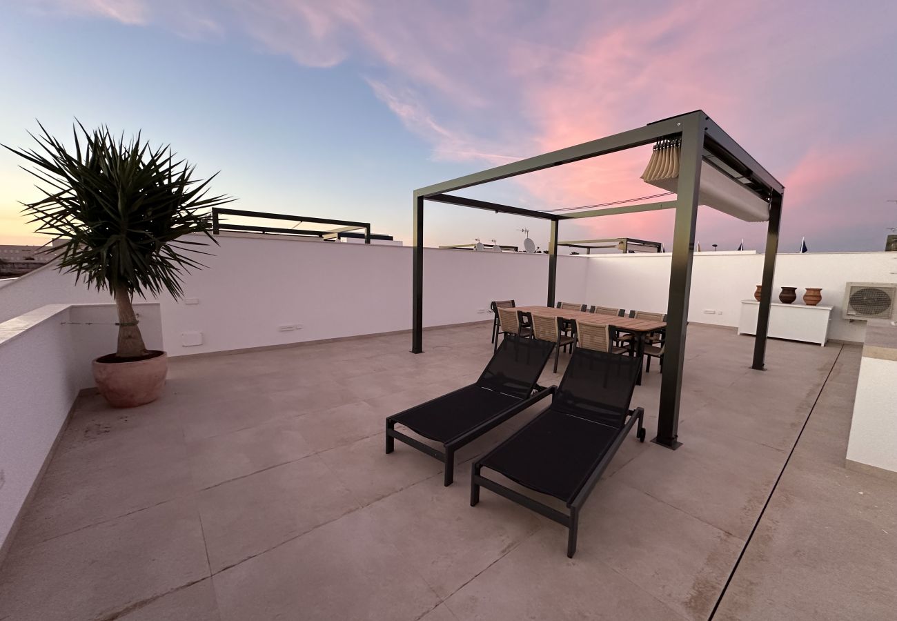 Villa in San Javier - Villa met privézwembad en dakterras