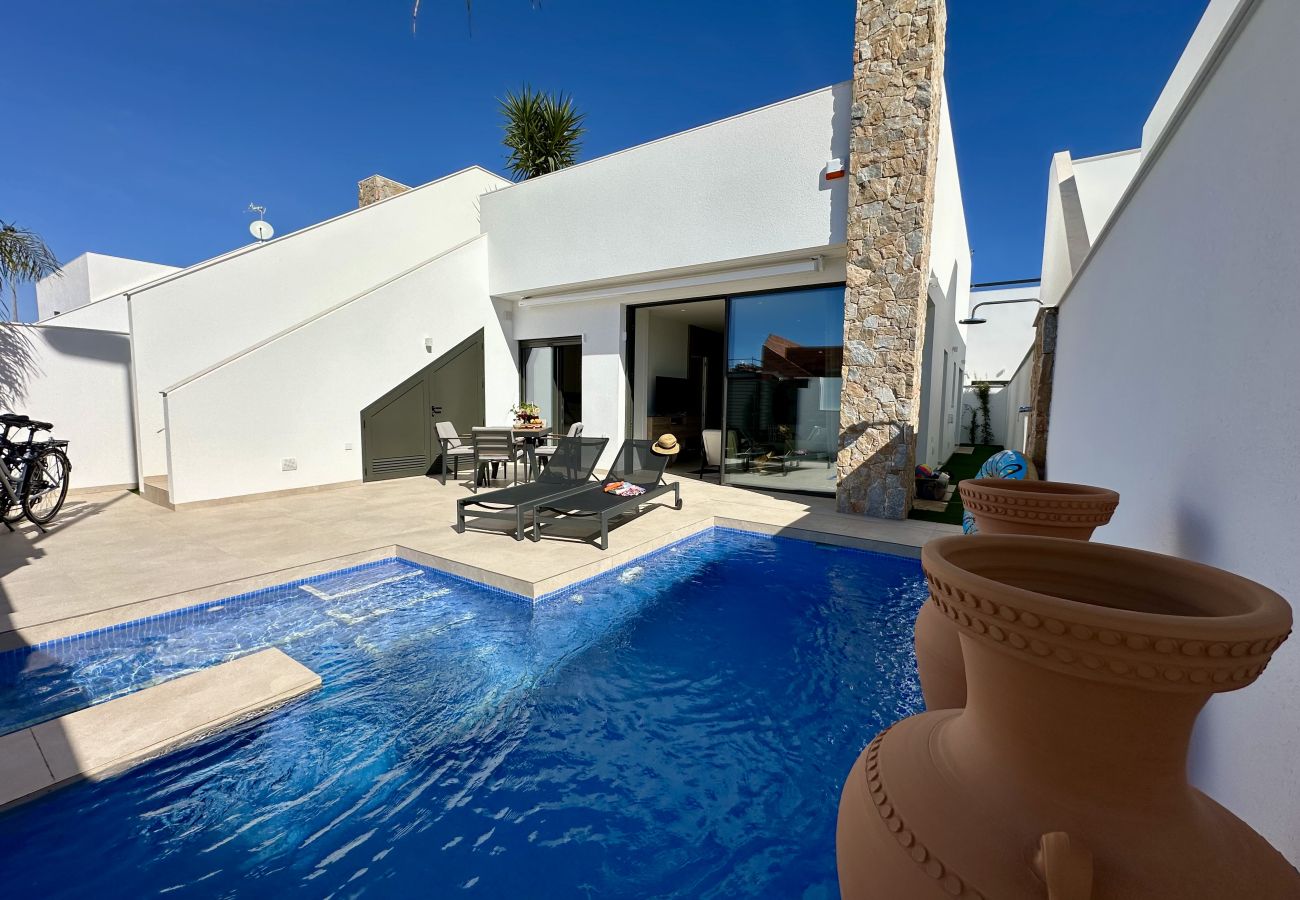 Villa in San Javier - Villa met privézwembad en dakterras