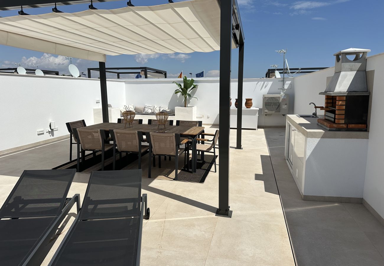 Villa in San Javier - Villa met privézwembad en dakterras