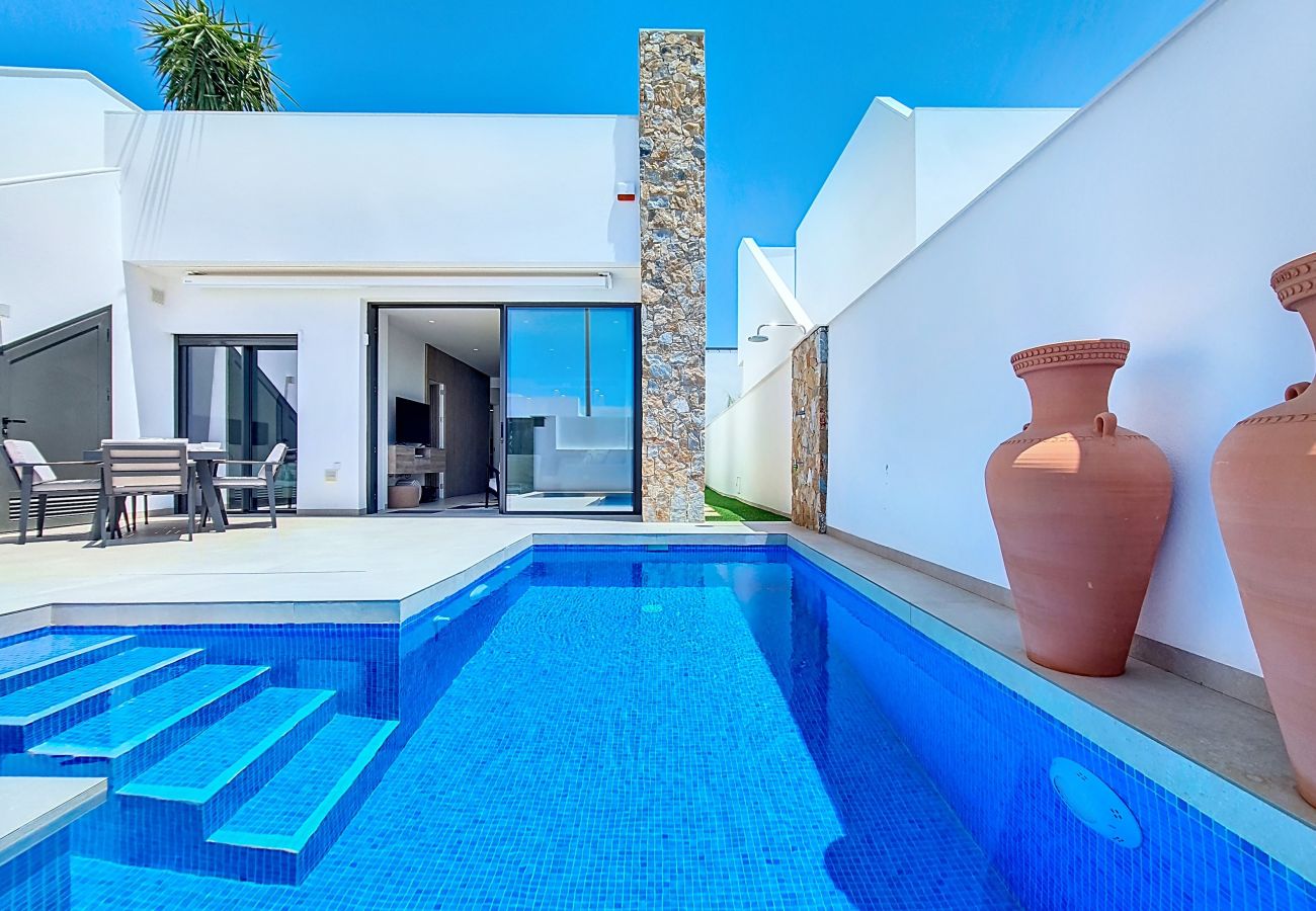 Villa in San Javier - Villa met privézwembad en dakterras