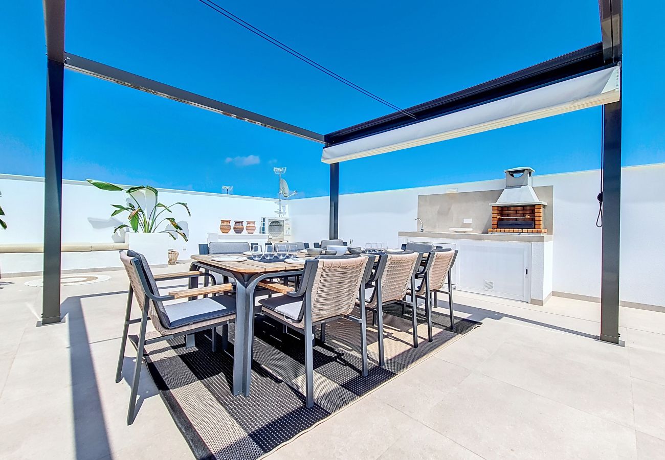Villa in San Javier - Villa met privézwembad en dakterras