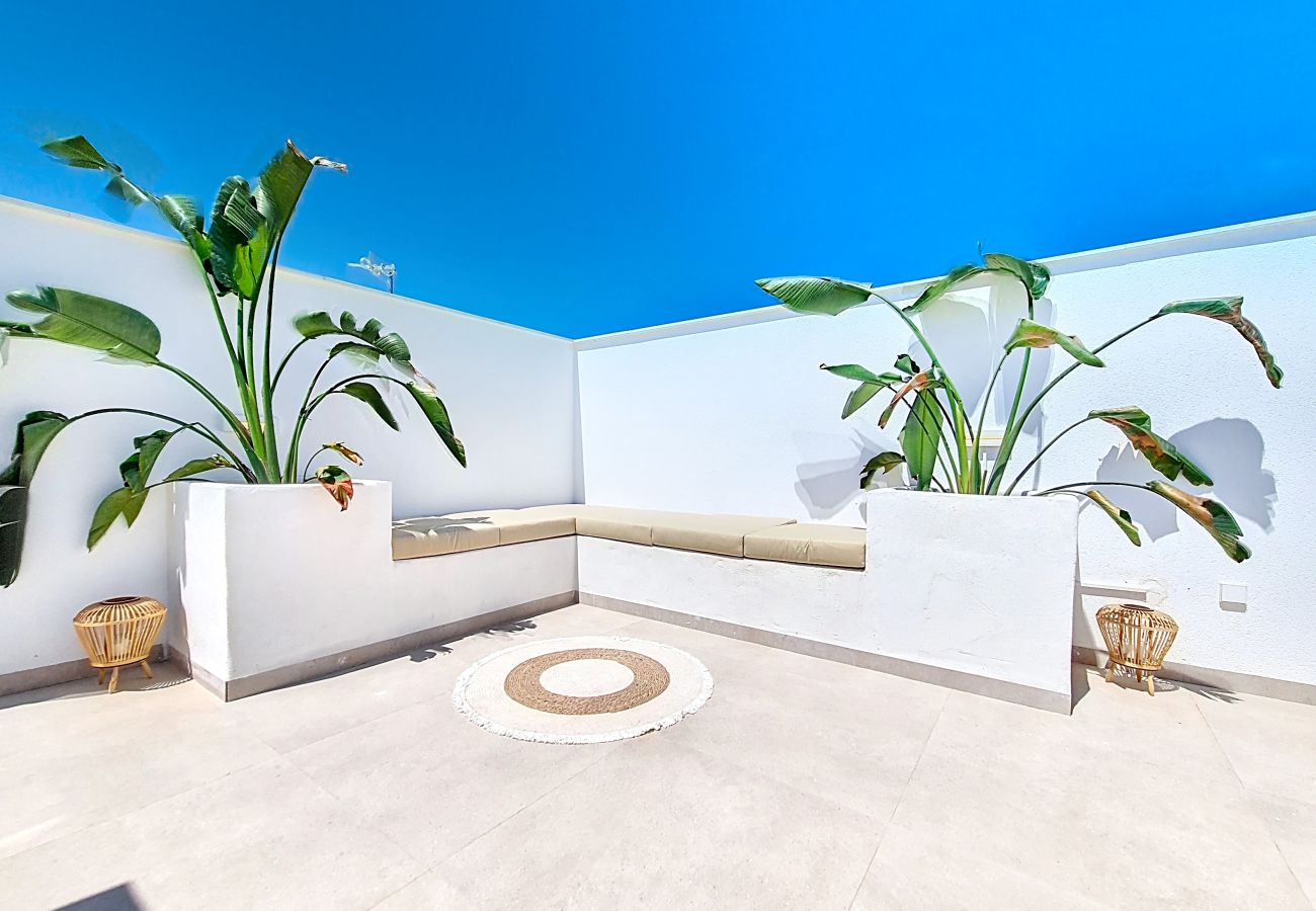 Villa in San Javier - Villa met privézwembad en dakterras