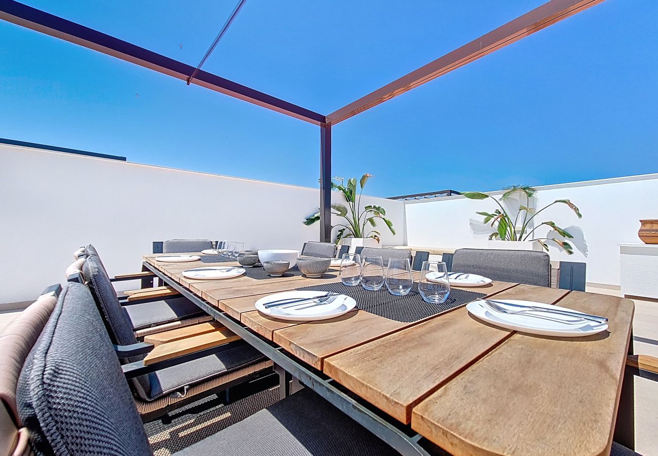 Villa in San Javier - Villa met privézwembad en dakterras