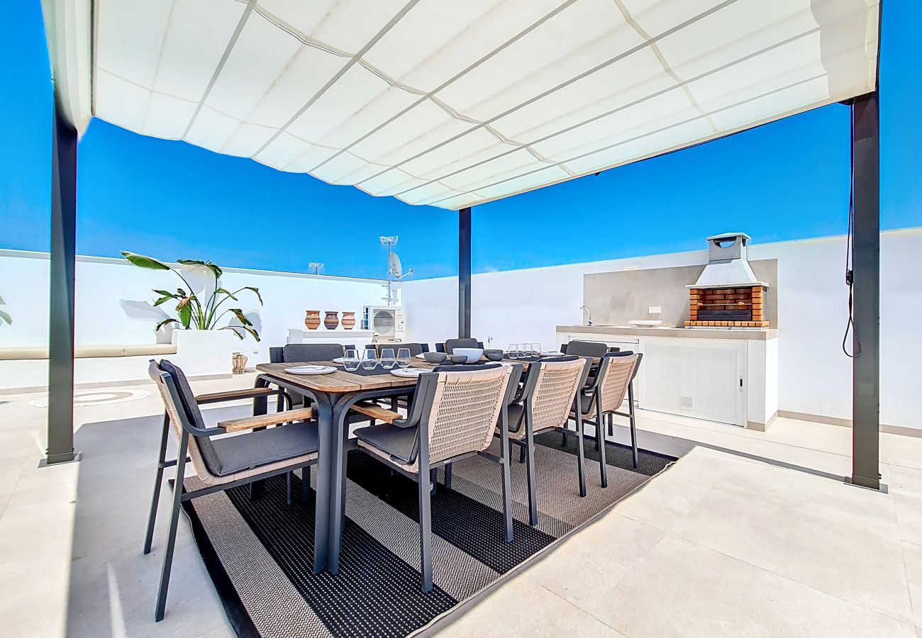 Villa in San Javier - Villa met privézwembad en dakterras
