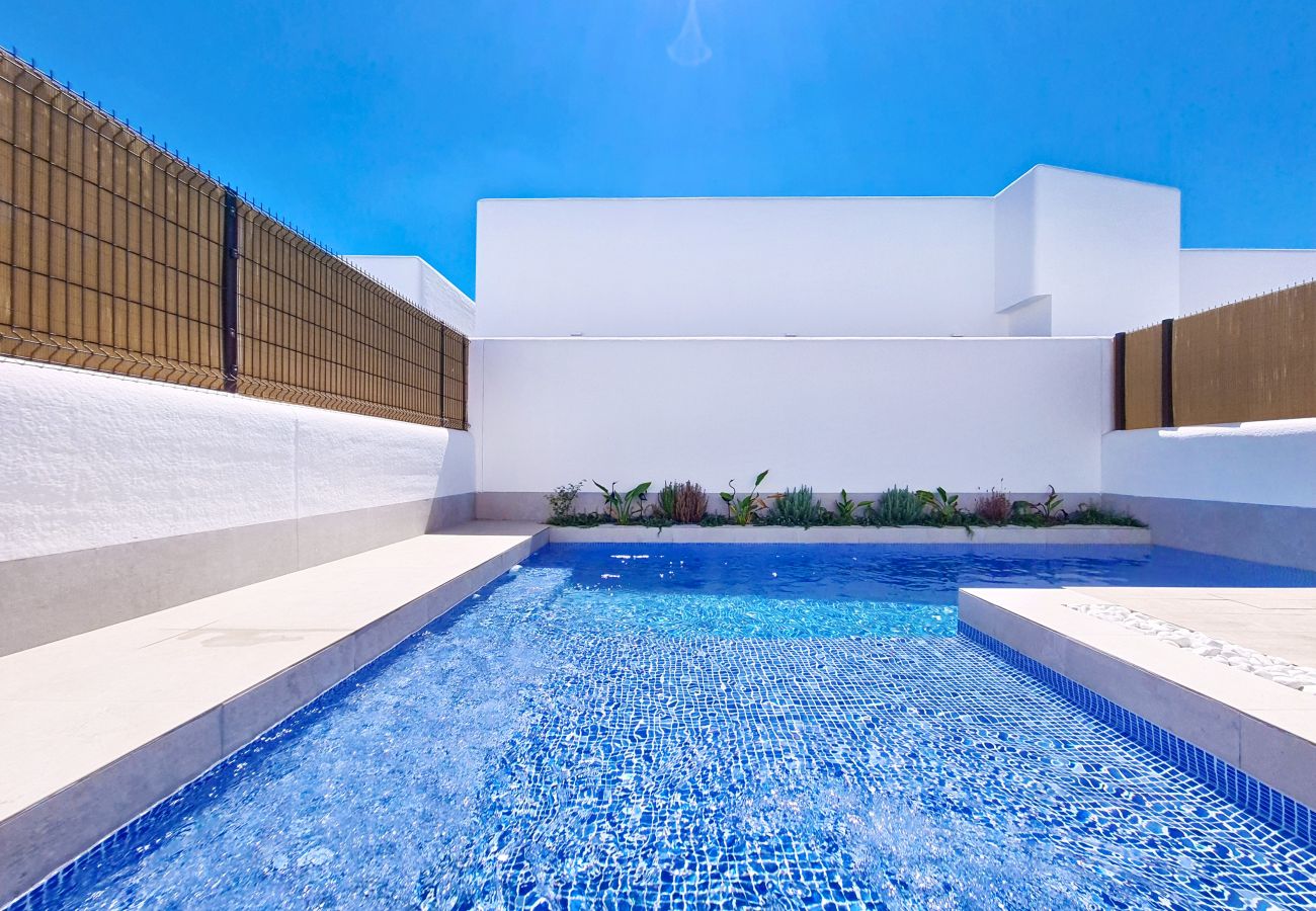Villa in Los Alcazares - Villa met privézwembad, barbecue en groot terra