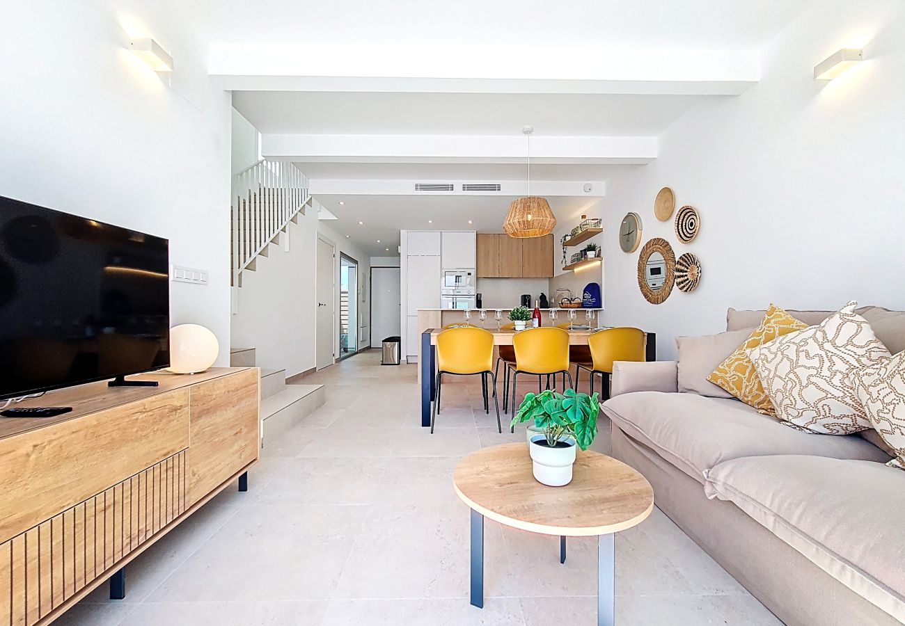 Villa in Los Alcazares - Villa met privézwembad, barbecue en groot terra