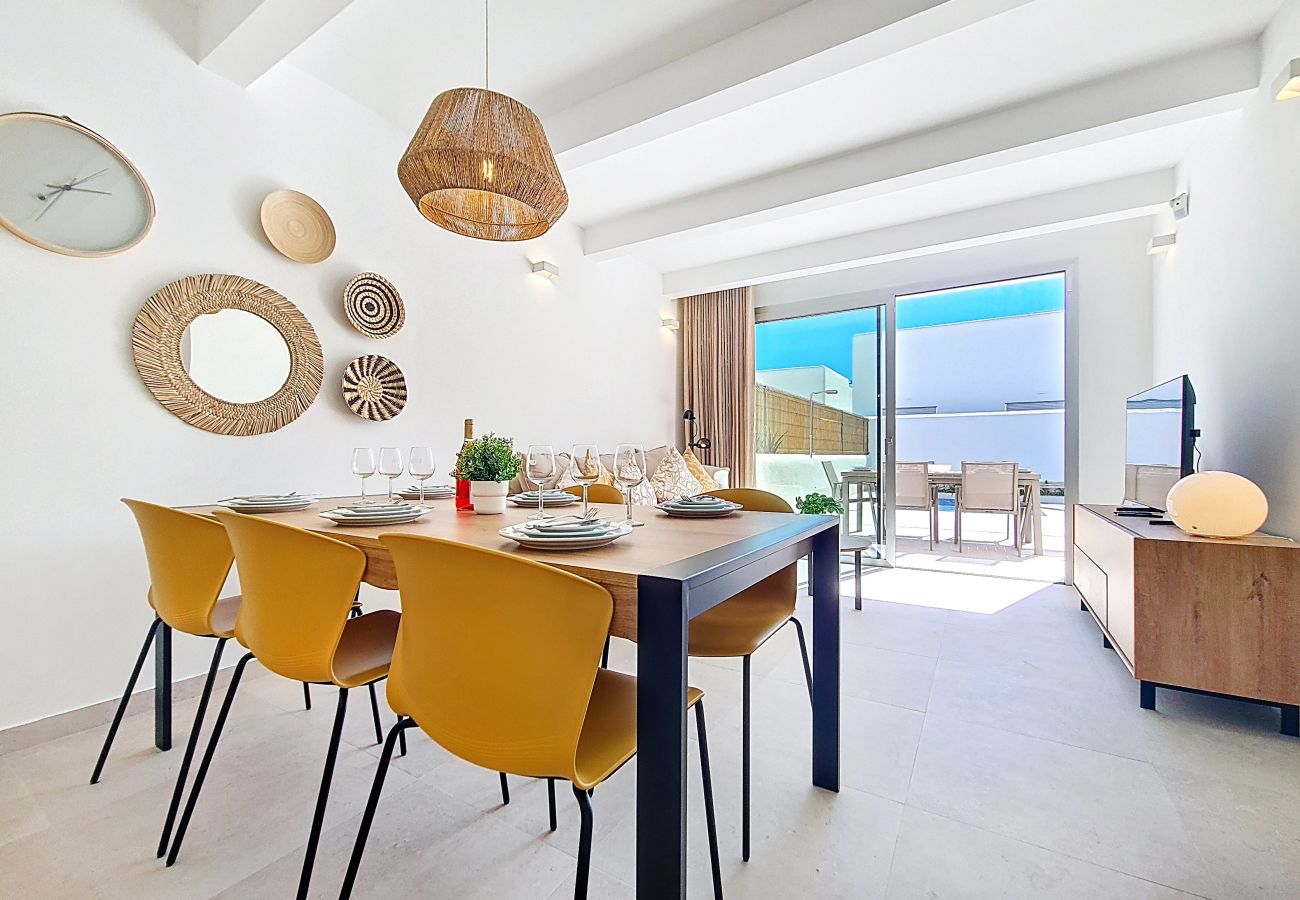 Villa in Los Alcazares - Villa met privézwembad, barbecue en groot terra