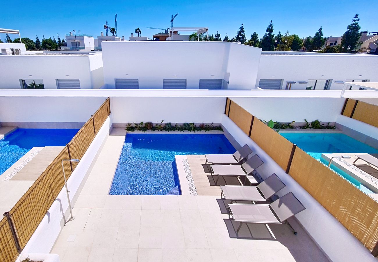Villa in Los Alcazares - Villa met privézwembad, barbecue en groot terra