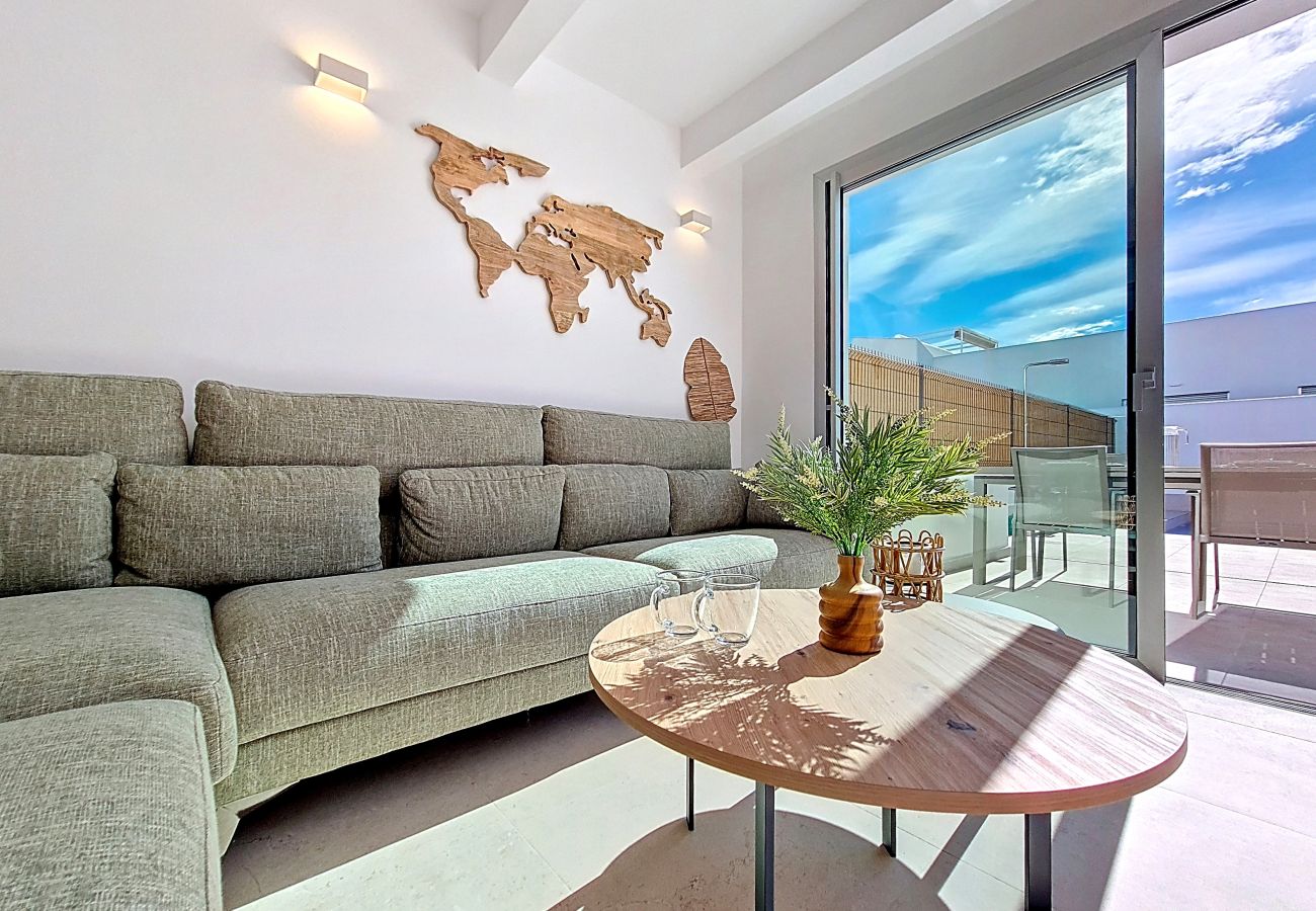 Villa in Los Alcazares - Villa met privézwembad, barbecue en groot terra