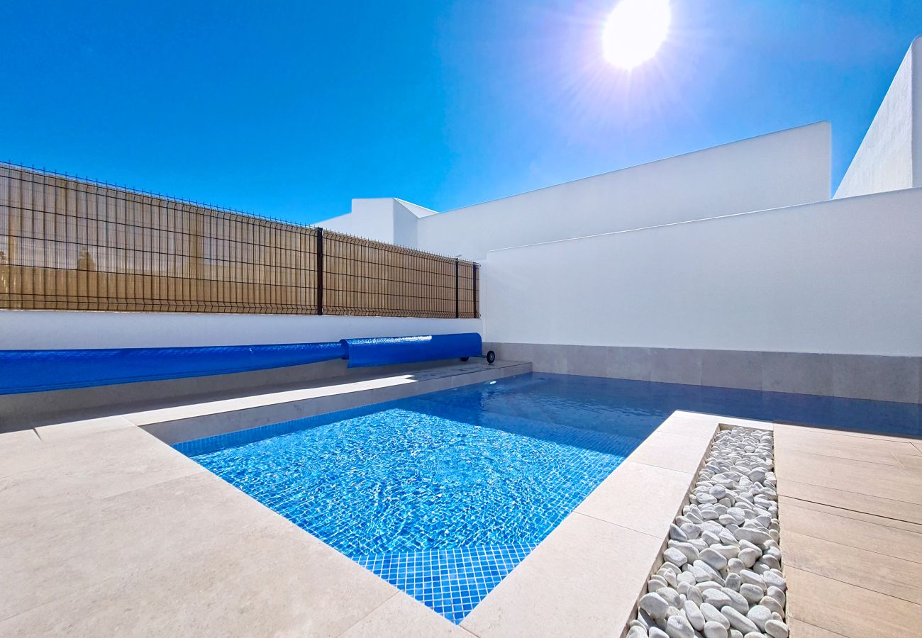 Villa in Los Alcazares - Villa met privézwembad, barbecue en groot terra