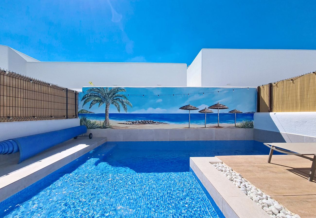 Villa in Los Alcazares - Villa met privézwembad, barbecue en groot terra
