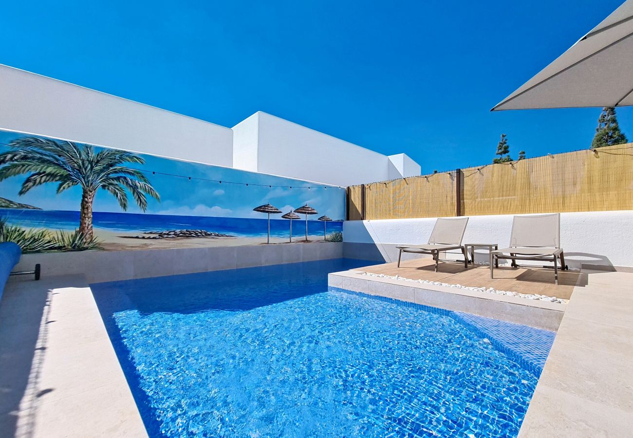 Villa in Los Alcazares - Villa met privézwembad, barbecue en groot terra