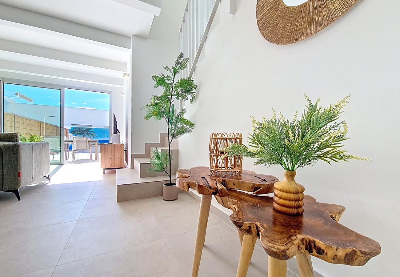 Villa in Los Alcazares - Villa met privézwembad, barbecue en groot terra