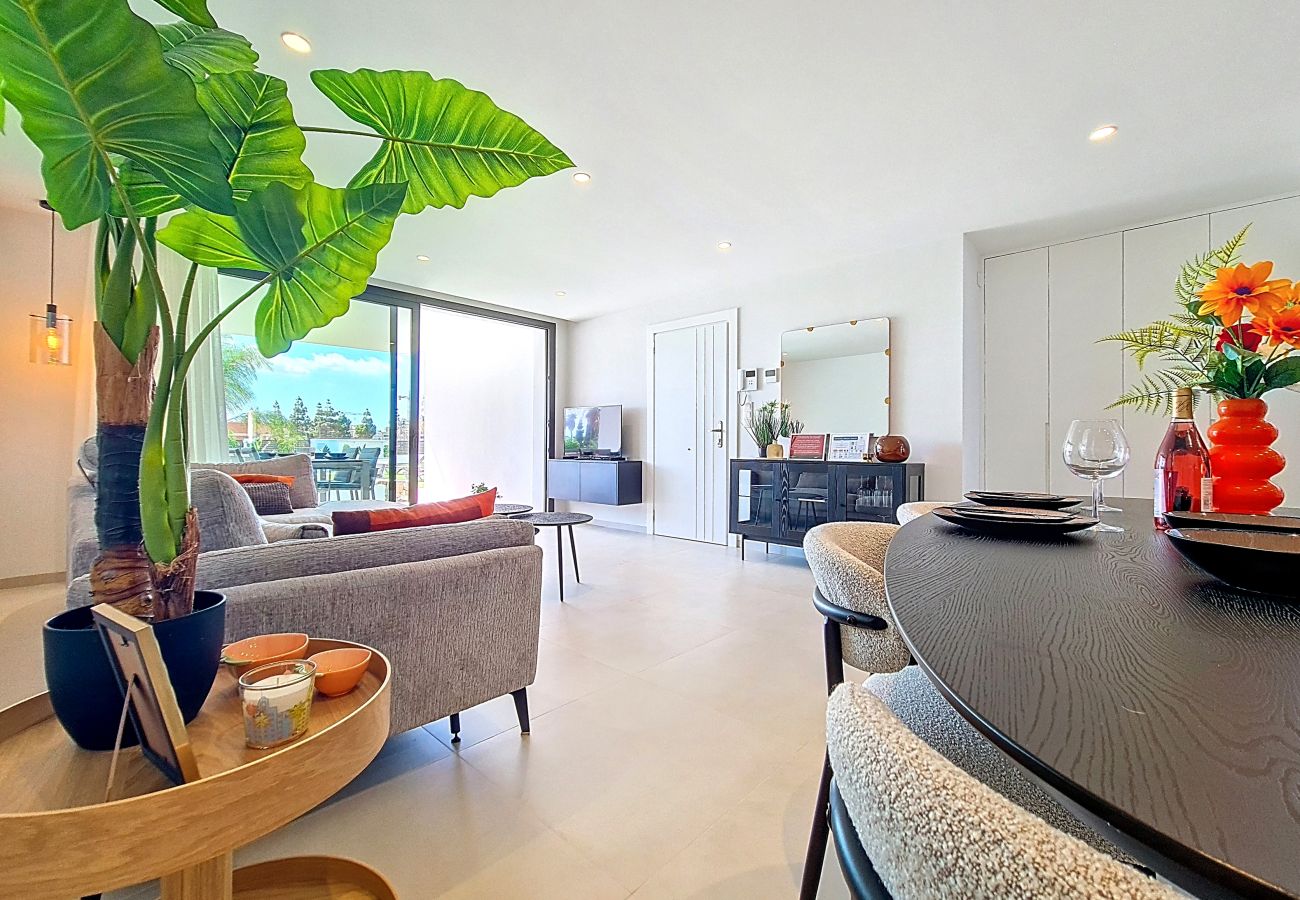 Appartement in Los Alcazares - Zuidgericht Appartement op de Begane Grond bij het Zwembad