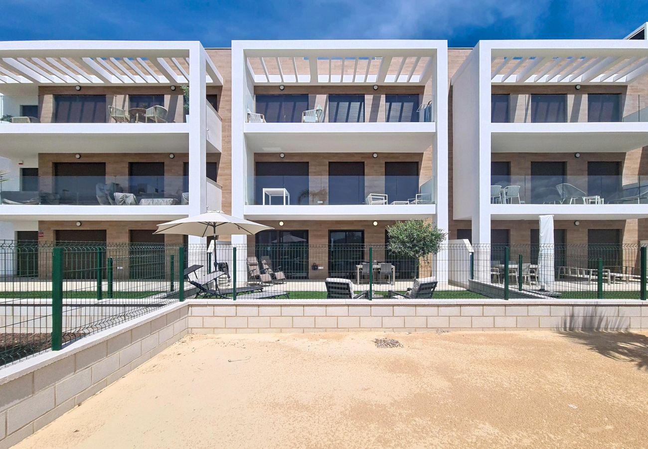 Appartement in Los Alcazares - Appartement op de begane grond met uitzicht op het zwembad