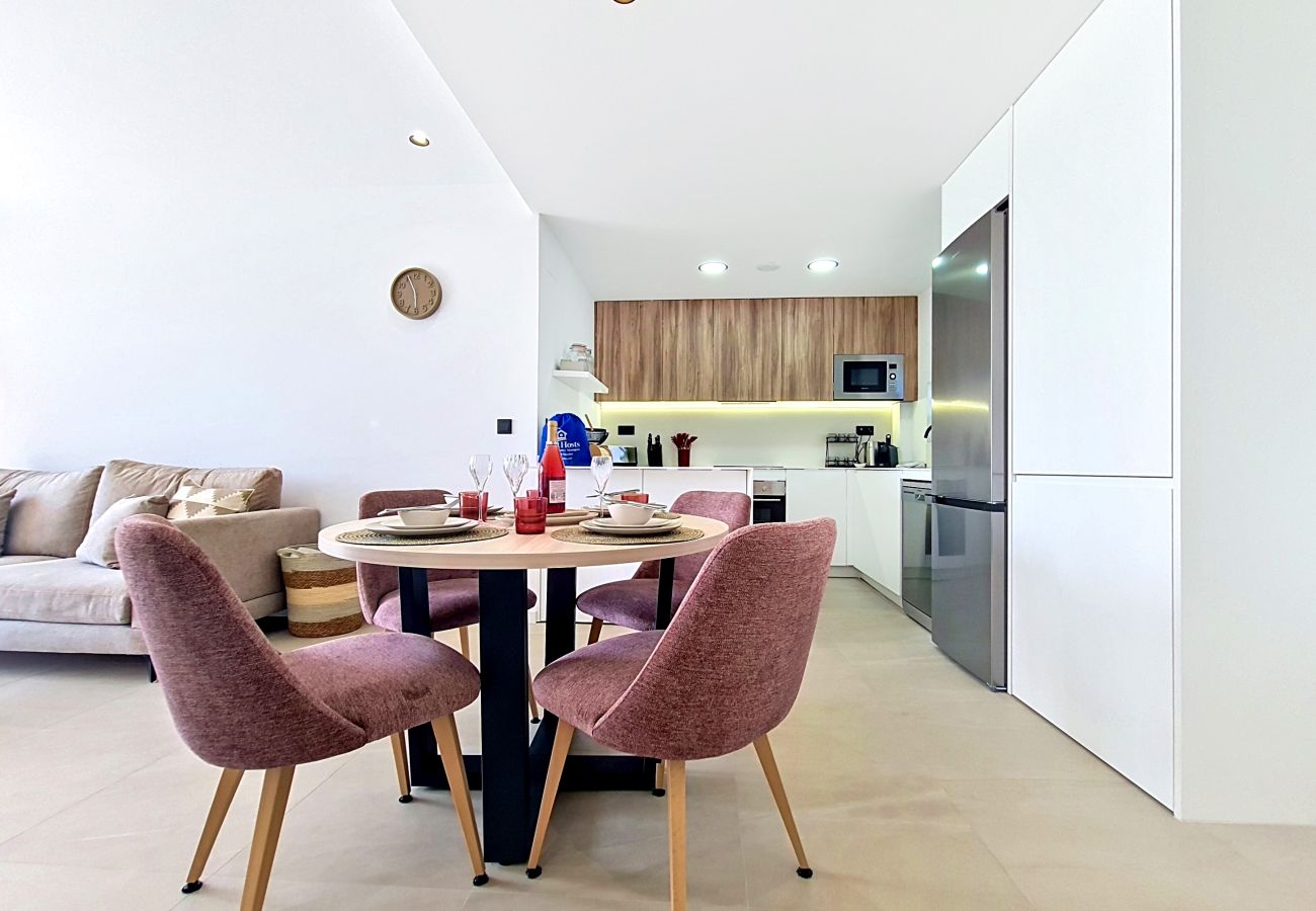 Appartement in Los Alcazares - Appartement op de begane grond met uitzicht op het zwembad