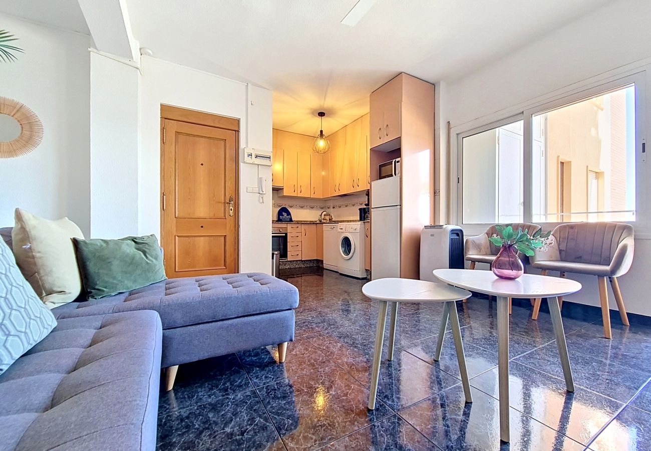 Appartement in San Pedro del Pinatar - Appartement aan zee met balkon en uitzicht op zee